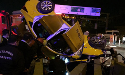 Kadıköy D-100 Karayolunda facia gibi kaza