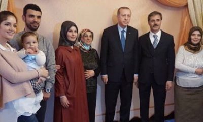 Cumhurbaşkanı Erdoğan Kenan Sofuoğlu ailesini ziyaret etti