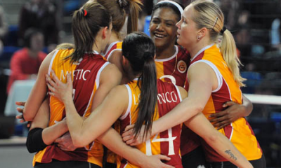 Galatasaray kadın Voleybol takımı yarı finale yükseldi