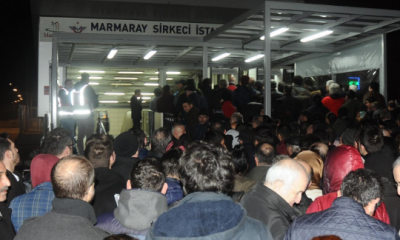 Marmaray’da arıza giderildi seferler normale döndü