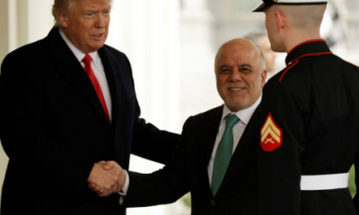 Donald Trump Haydar el-İbadi’yi kabul etti