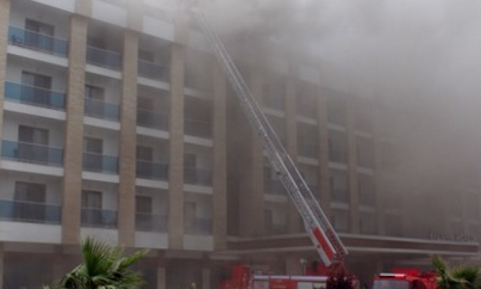 Ordu’da 5 yıldızlı otel yangını