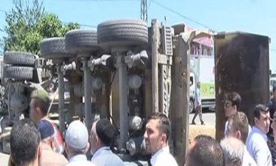 Beylikdüzü Bahçeşehir Hafriyat kamyonunun çarptığı genç kız hayatını kaybetti