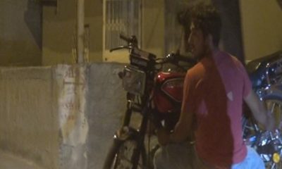 Motosikleti motosiklet ile taşıdılar