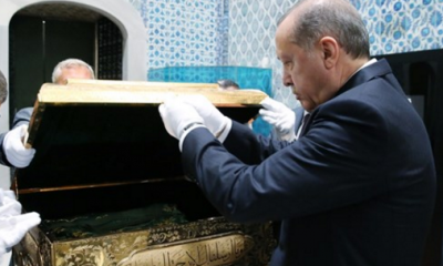 Recep Tayyip Erdoğan, Hırka-i Saadet ziyaretinde