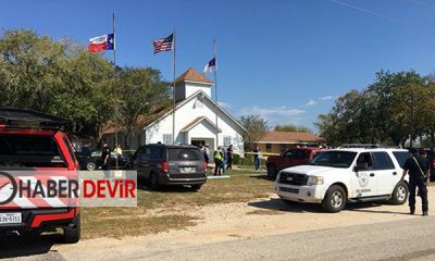 ABD’de büyük şok! Teksas’ta kiliseye kanlı saldırı!
