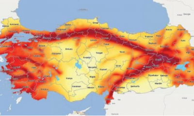Türkiye’nin deprem haritası yenilendi…