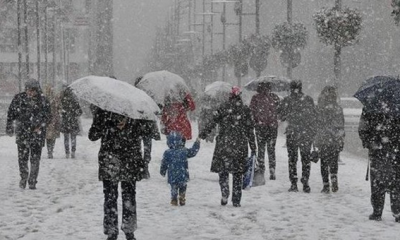 İstanbul’un Anadolu Yakasında kar yağışı başladı