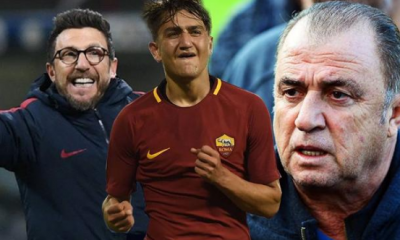 Roma menajeri Di Francesco, Fatih Terim’in sözlerine gülerek cevap verdi