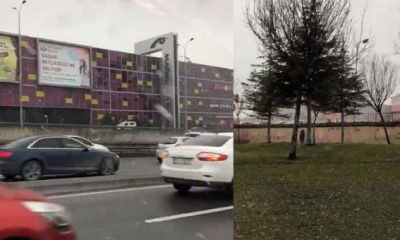 İstanbul’da beklenen kar yağışı başladı