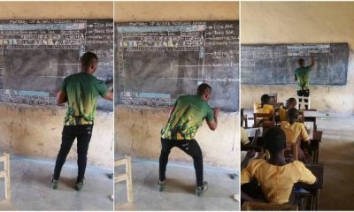 Kara tahtada bilgisayar öğreten öğretmene Microsoft’tan bilgisayar sözü