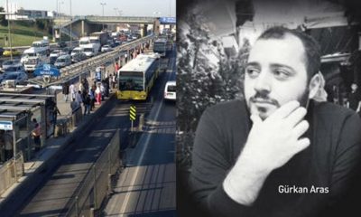 Metrobüs durağında dehşet!