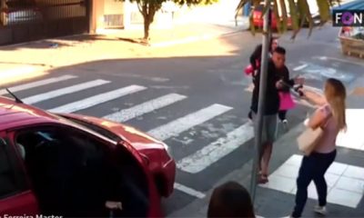 Okulun önünde gaspa kalktı ama…