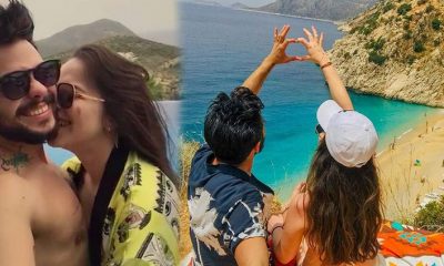 Rüzgar Erkoçlar ve eşi Tuğba Beyazoğlu’nun gecikmeli balayı tatili