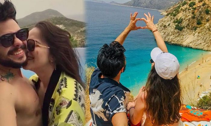 Rüzgar Erkoçlar ve eşi Tuğba Beyazoğlu’nun gecikmeli balayı tatili