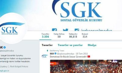 Twitter üzerinden emekli oldu