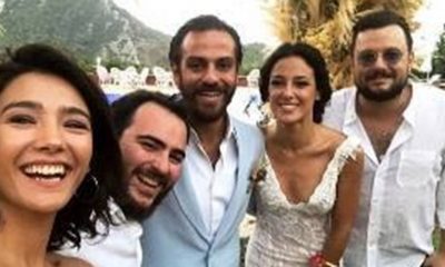 Erkan Kolçak Köstendil ile Cansu Tosun evlendi