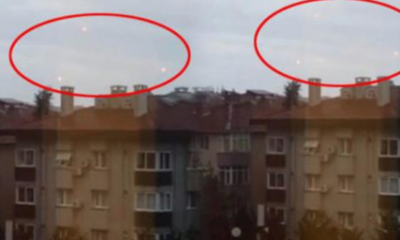 İstanbul’da esrarengiz görüntü! Gökyüzünden alev topu yağdı!