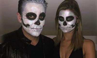 Hacı Sabancı ve Nazlı Kayı ‘Cadılar Bayramı’ partisinde