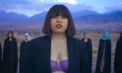 Sütyenle klip çeken şarkıcıya ölüm tehdidi