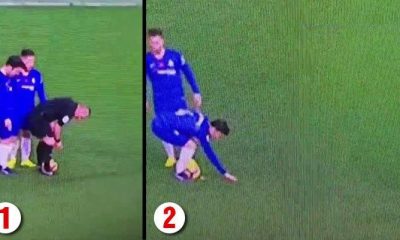 Kurnaz Fabregas’ın sprey oyunu! Hakem arkasını döner dönmez…