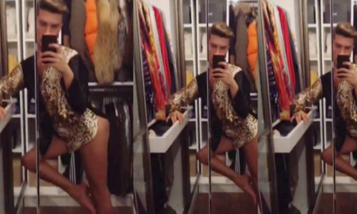 Samet Liçina çıplak görüntülerini paylaştı!