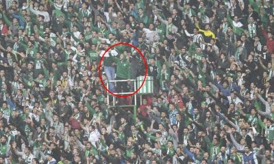 Bursaspor’un kaptanı Ertuğrul Ersoy tribüne çıktı!