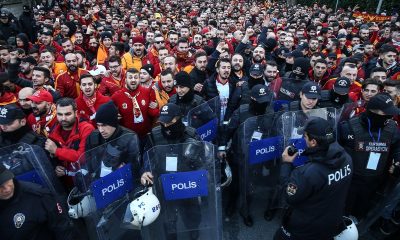 Galatasaray taraftarları Vodafone Park’a geldi…