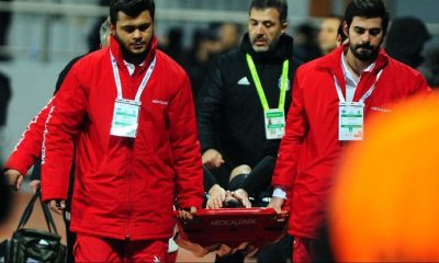 Kasımpaşa Beşiktaş maçında şanssız an!