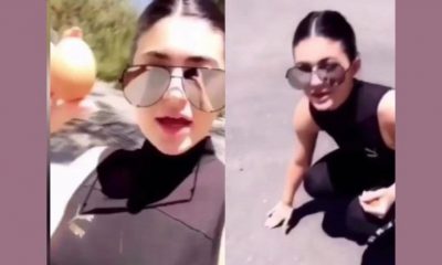 Kylie Jenner rekorunu kıran yumurtayı asfaltta kırdı