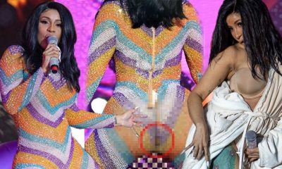Cardi B Twerk yaparken kostümünü yırttı