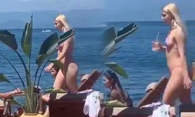 Aleyna Tilki bikinili görüntüsüyle olay oldu!