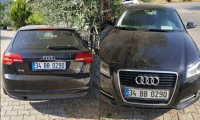 İBB’nin kiralık aracı yazlık beldede çıktı