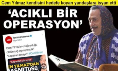 Cem Yılmaz kendisini hedefe koyan yandaşlara isyan etti: ‘Acıklı bir operasyon’