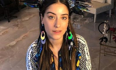 Hazal Kaya’dan hamile pozu! 5 aylık oldu…
