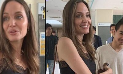 Angelina oğlundan ayrıldı