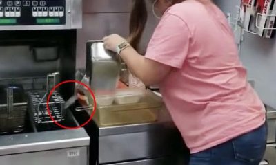 Fast food zincirinde mide bulandıran olay!