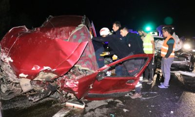 Bolu’nun Gerede ilçesinde ki kazada 3 kişi hayatını kaybetti