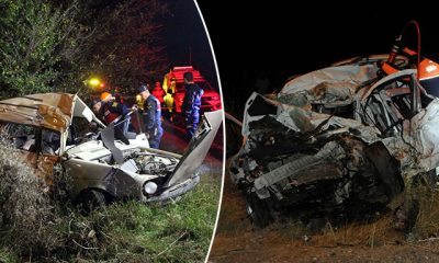 Ardı ardına feci kazalar!