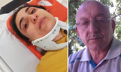 Gelinin döverek hastanelik etmişti…