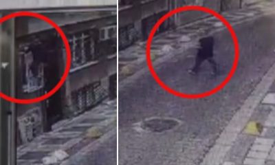 Hırsızın apartmanın 2. katına ‘Örümcek Adam’ gibi tırmanması kamerada