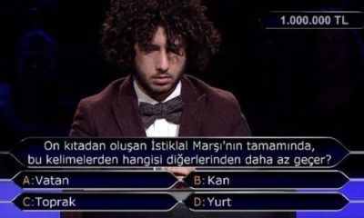 Kim Milyoner Olmak İster’de Arda Ayten 1 milyonun sahibi oldu!