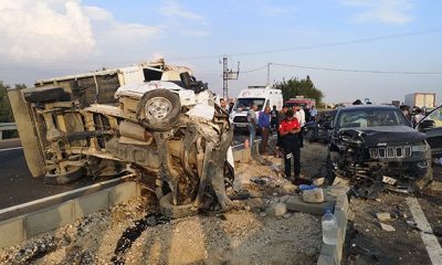 Mardin’de zincirleme kaza