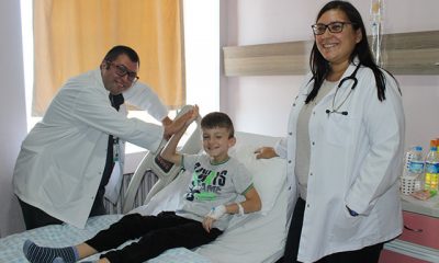 Zatürre nedeniyle geldiği hastanede, kalbinin sağda olduğu ortaya çıktı