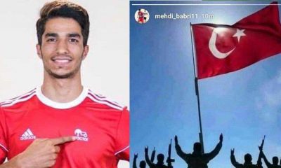 İran’da Barış Pınarı Harekatı’nı destekleyen futbolcuya men cezası verildi