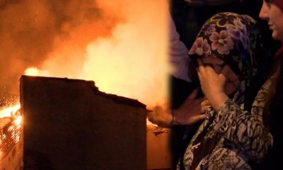 Beyoğlu’nda üzücü olay! Gözyaşları içinde izledi