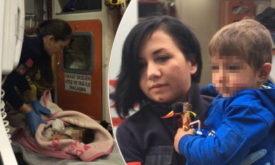 1,5 aylık ikizler ile 2 yaşındaki kız, apartman girişine terk edildi