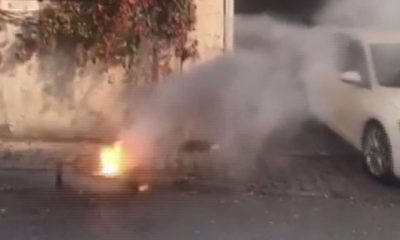 Arnavutköy’de panik anları…