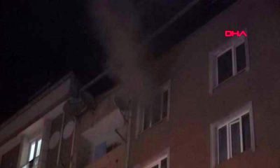 Bina yanarken oyun oynadılar!