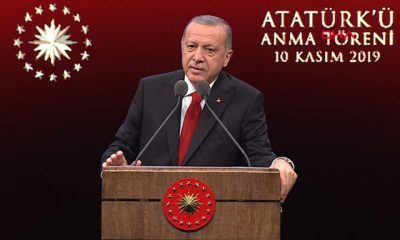 Cumhurbaşkanı Erdoğan’dan Atatürk’ü anma töreninde önemli açıklamalar